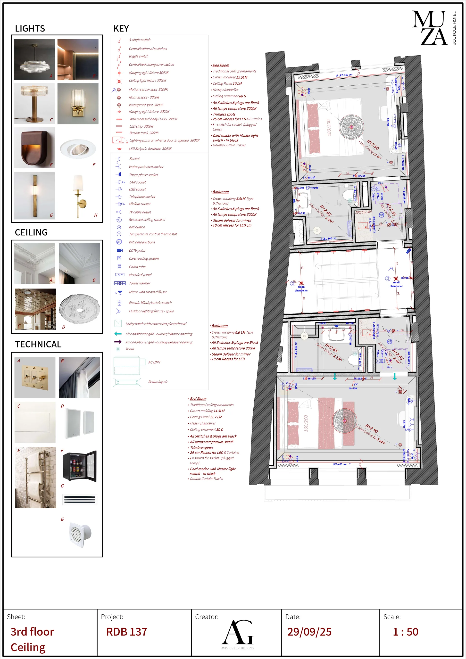 Muza Boutique hotel, Porto, Portugal — ARCHITECTURAL PLANNING (27)